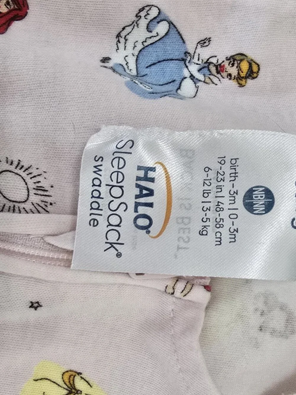 HALO Sleep Sack Swaddle, Disney Baby, Disney Princess